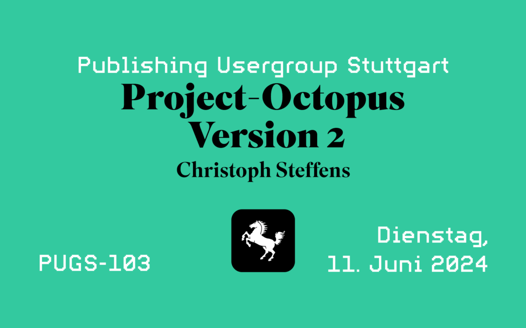 🐙 PUGS #103 Project-Octopus Version 2